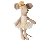 Ballerina Maus - kleine Schwester cremefarben
