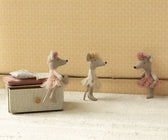 Ballerina Maus - kleine Schwester cremefarben