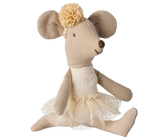 Ballerina Maus - kleine Schwester cremefarben