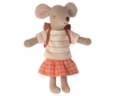 Dreiradmaus, Große Schwester - coral