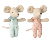 Zwillinge - Babymäuse in Streichholzschachtel