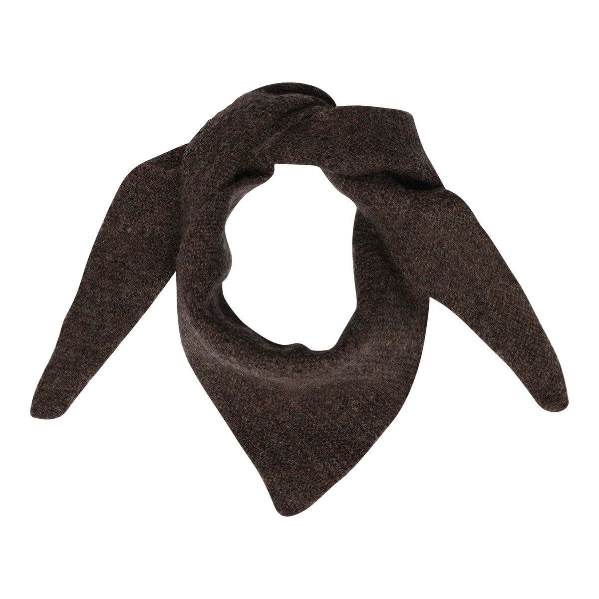 Cashmere Schal Doha - Acorn / Dunkelbraun (Small)
