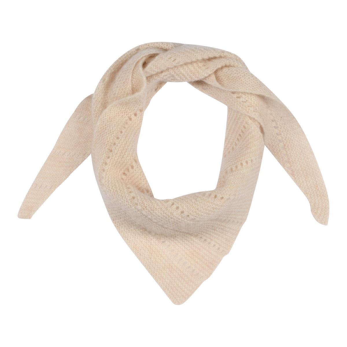 Cashmere Schal Doha - Sandstone / Creme (Small)