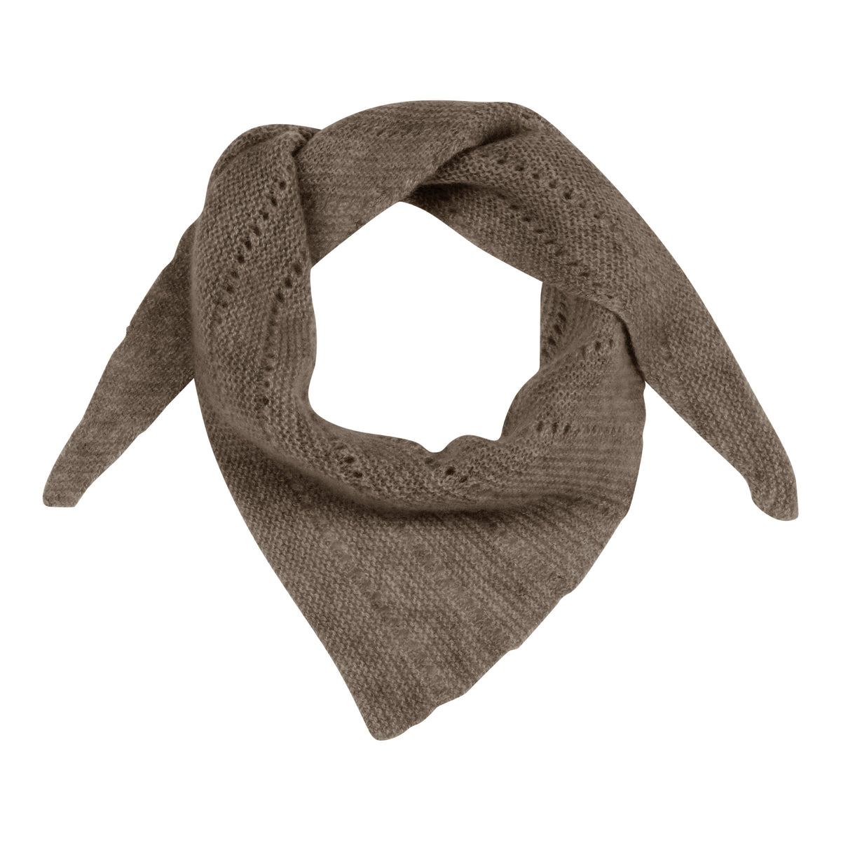 Cashmere Schal Doha - Undyed / Khaki (Small)