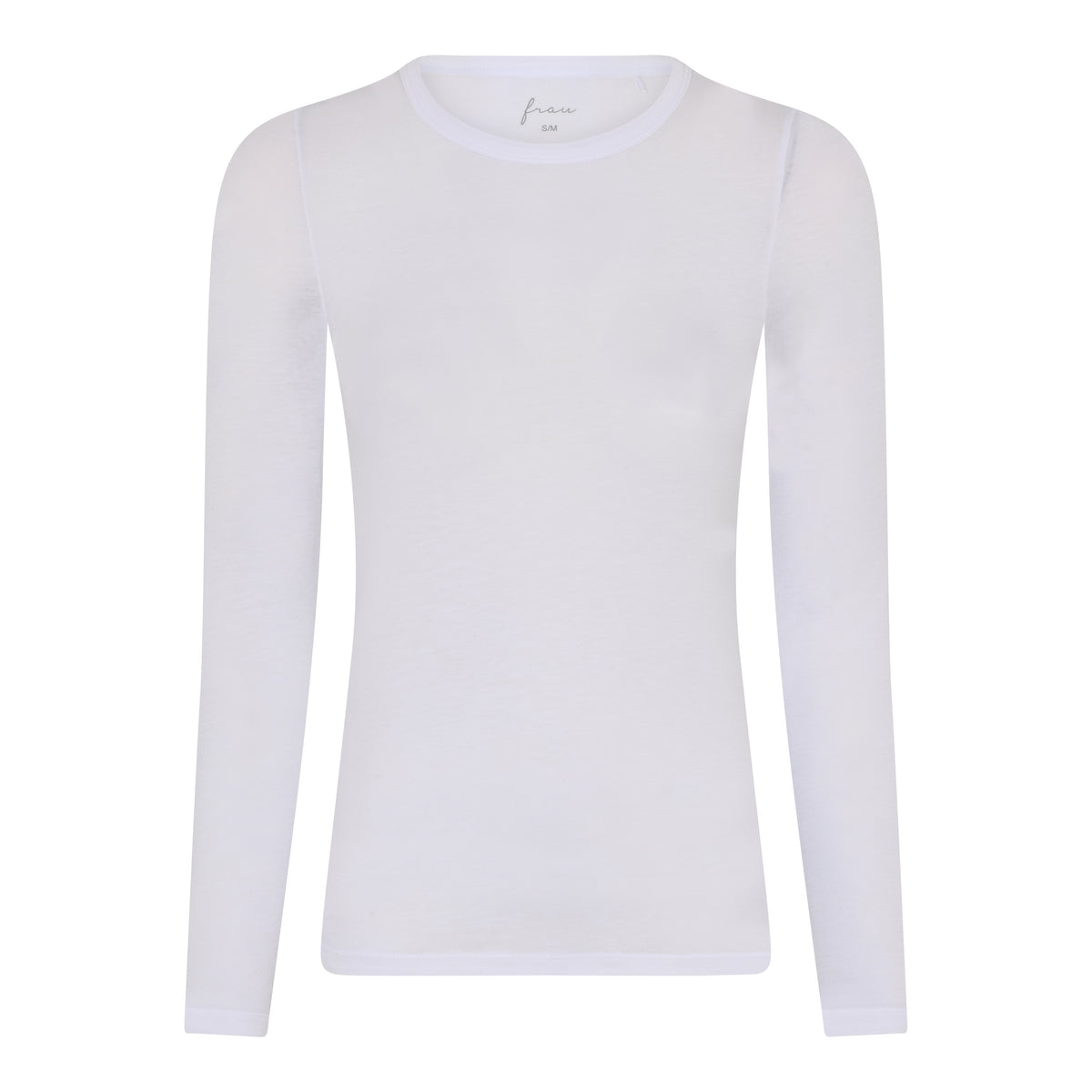 Cashmere Longsleeve Lucca – Bright White / Weiß