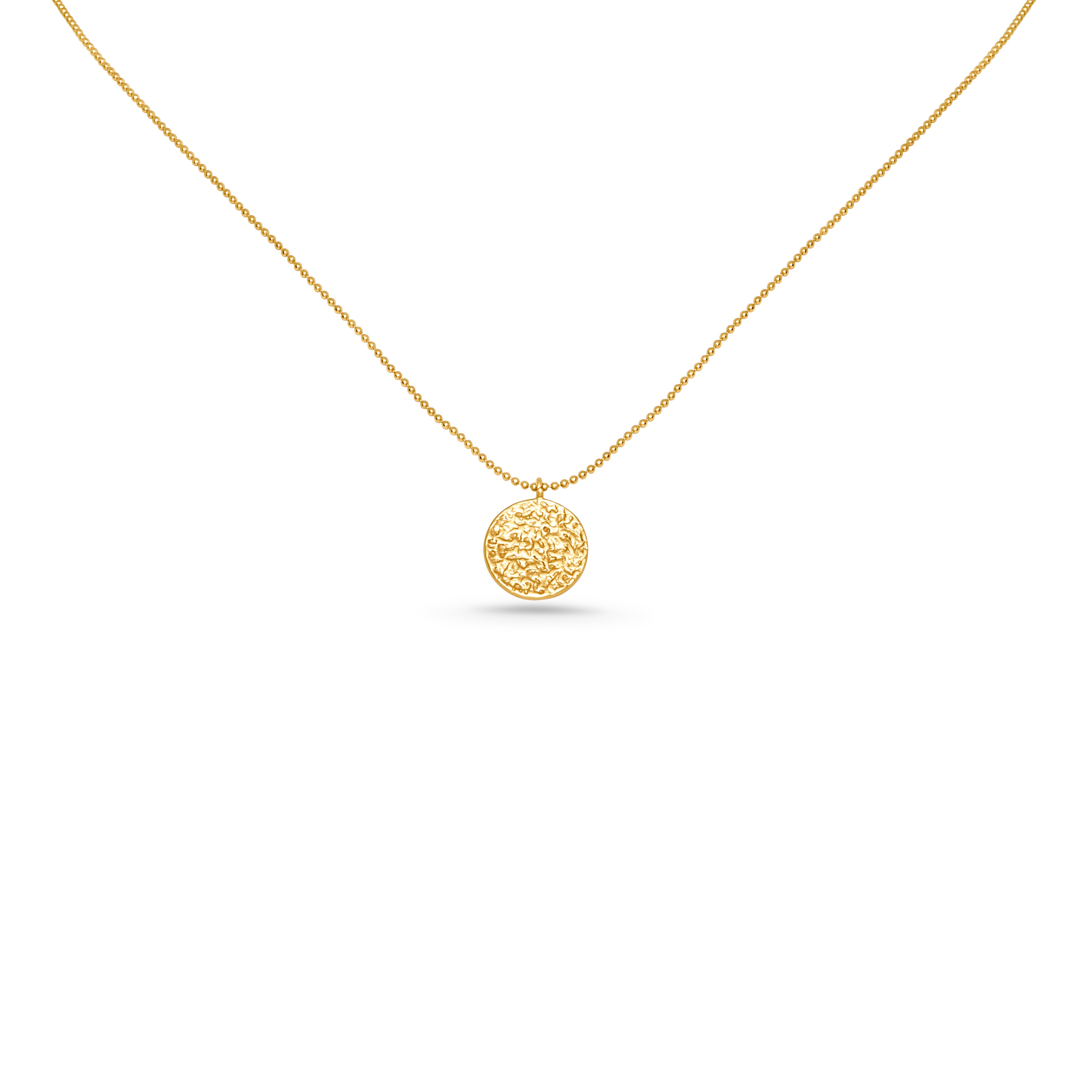 Halskette Coin kurz - gold