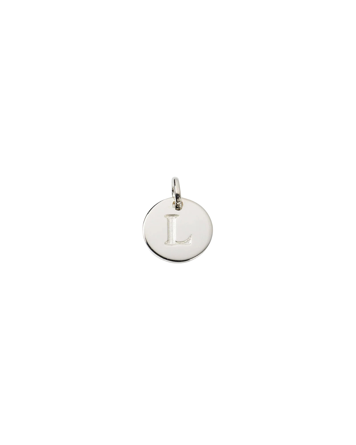 Anhänger Mini-Buchstabe - silber