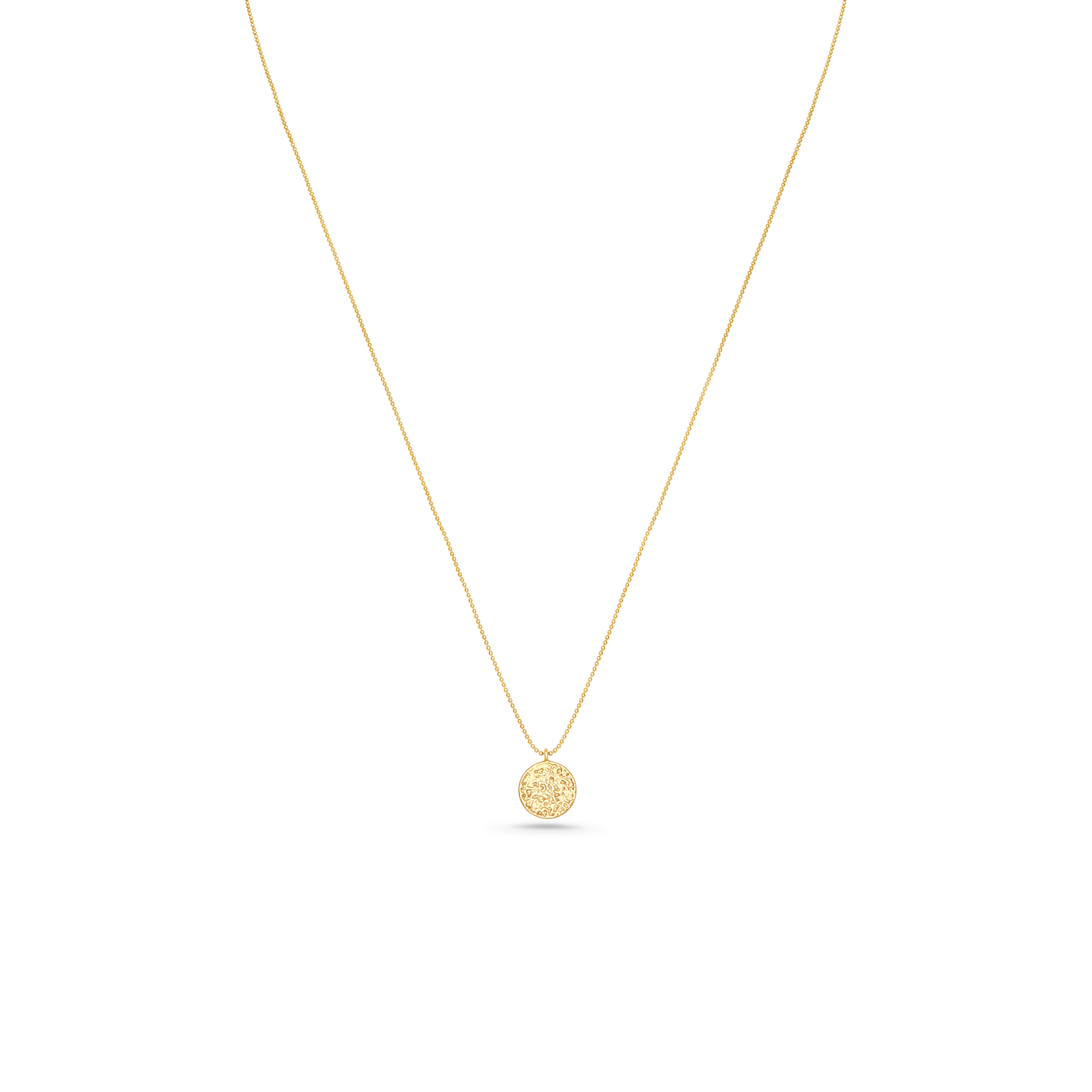 Halskette Coin lang - gold