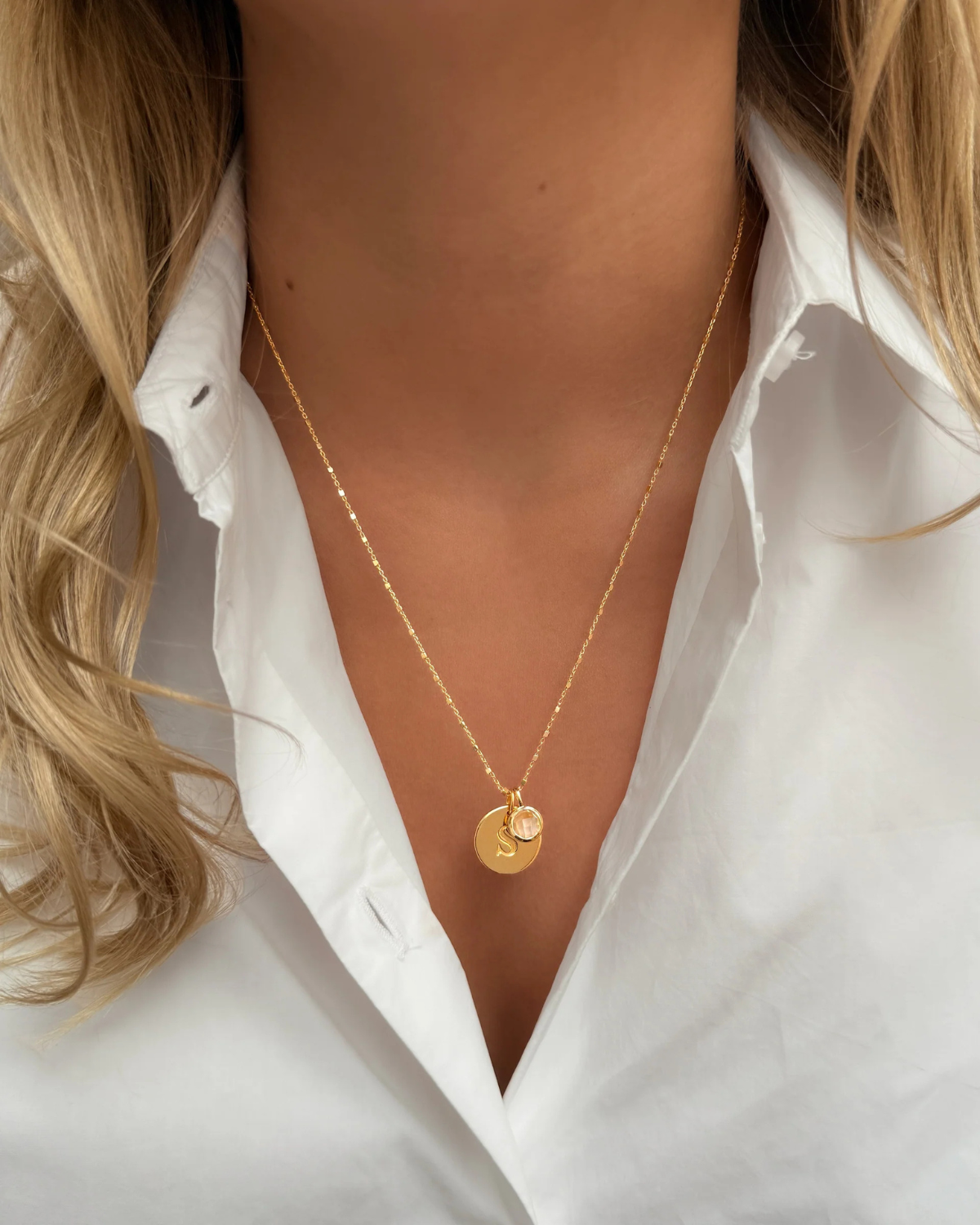 Anhänger Beloved Birthstone - gold