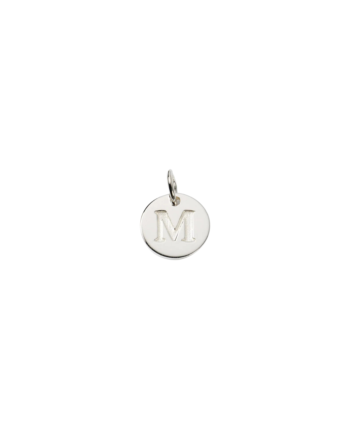 Anhänger Mini-Buchstabe - silber