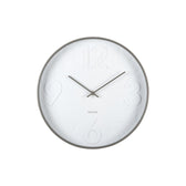 Wanduhr Fasten - Grau