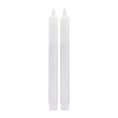 LED Stabkerzen lang - 2er Set