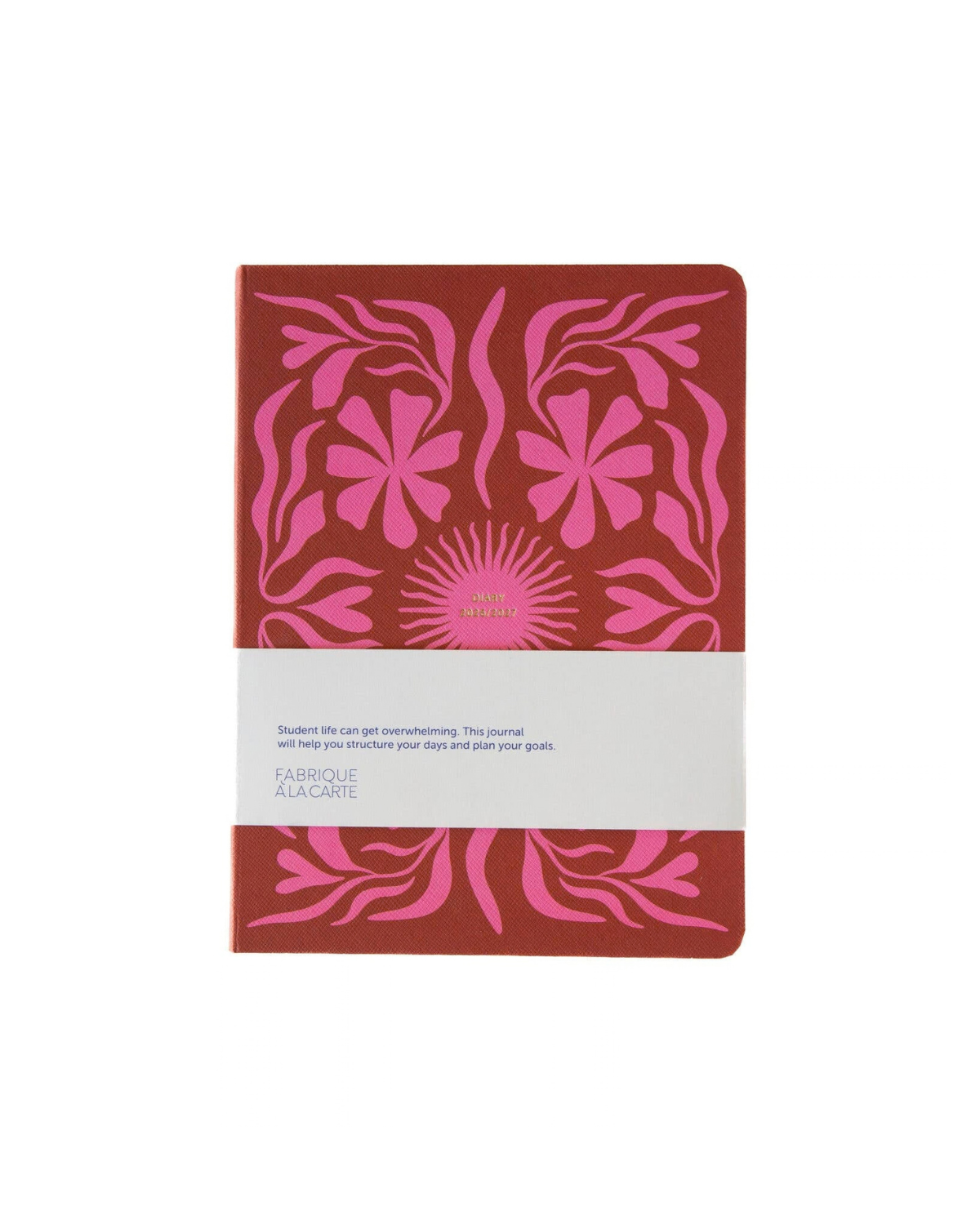 My Journal Planer 2026/2027 - Sonnenfluss/Rosa