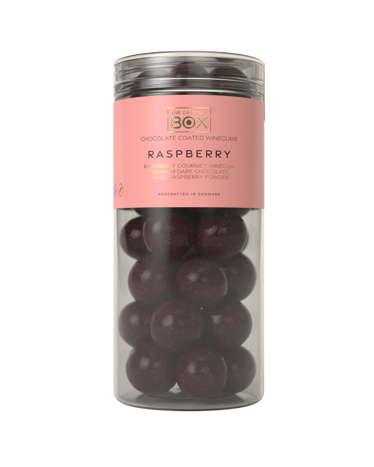 Fruchtgummi mit Schokolade – Dark Raspberry / Himbeere & Dunkle Schokolade 250 g