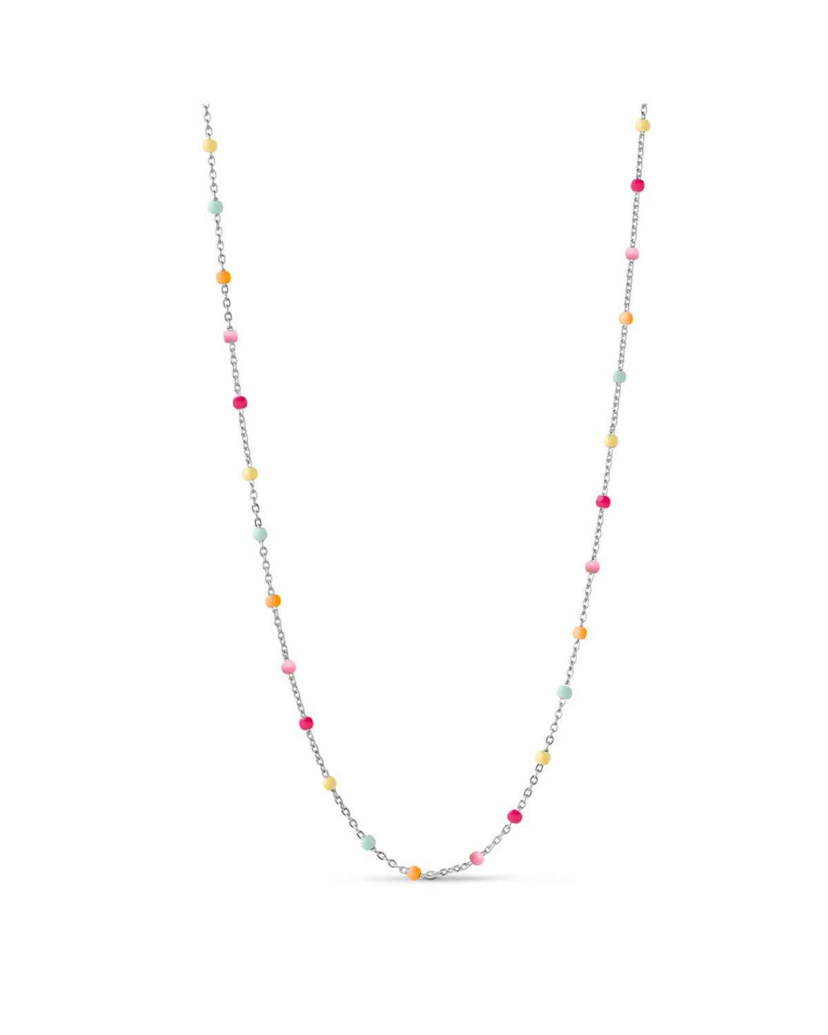 Halskette Lola - silber/rainbow