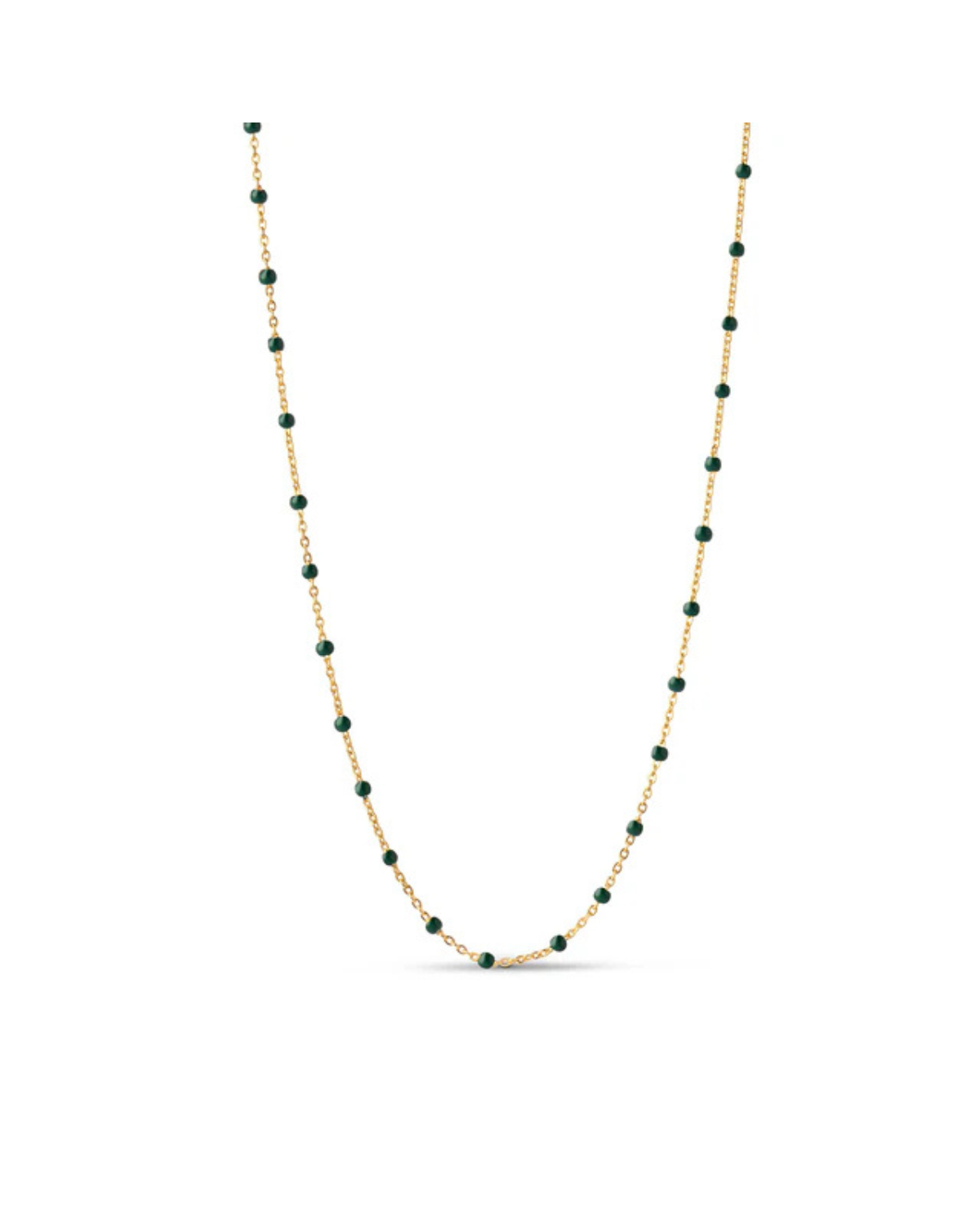 Halskette Lola - gold/petrol