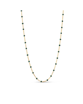 Halskette Lola - gold/petrol