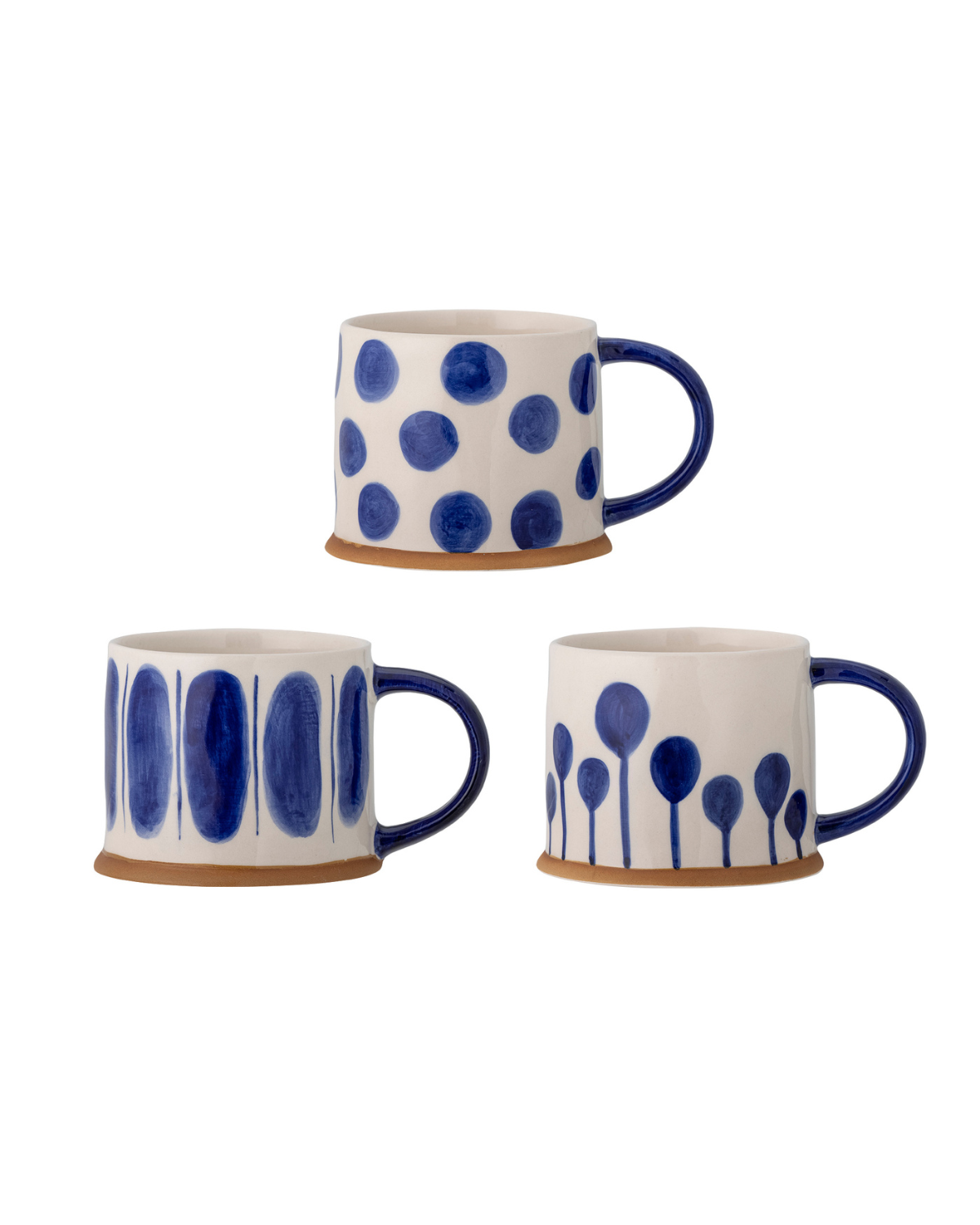 Tasse Linora - Blau (3er-Set)