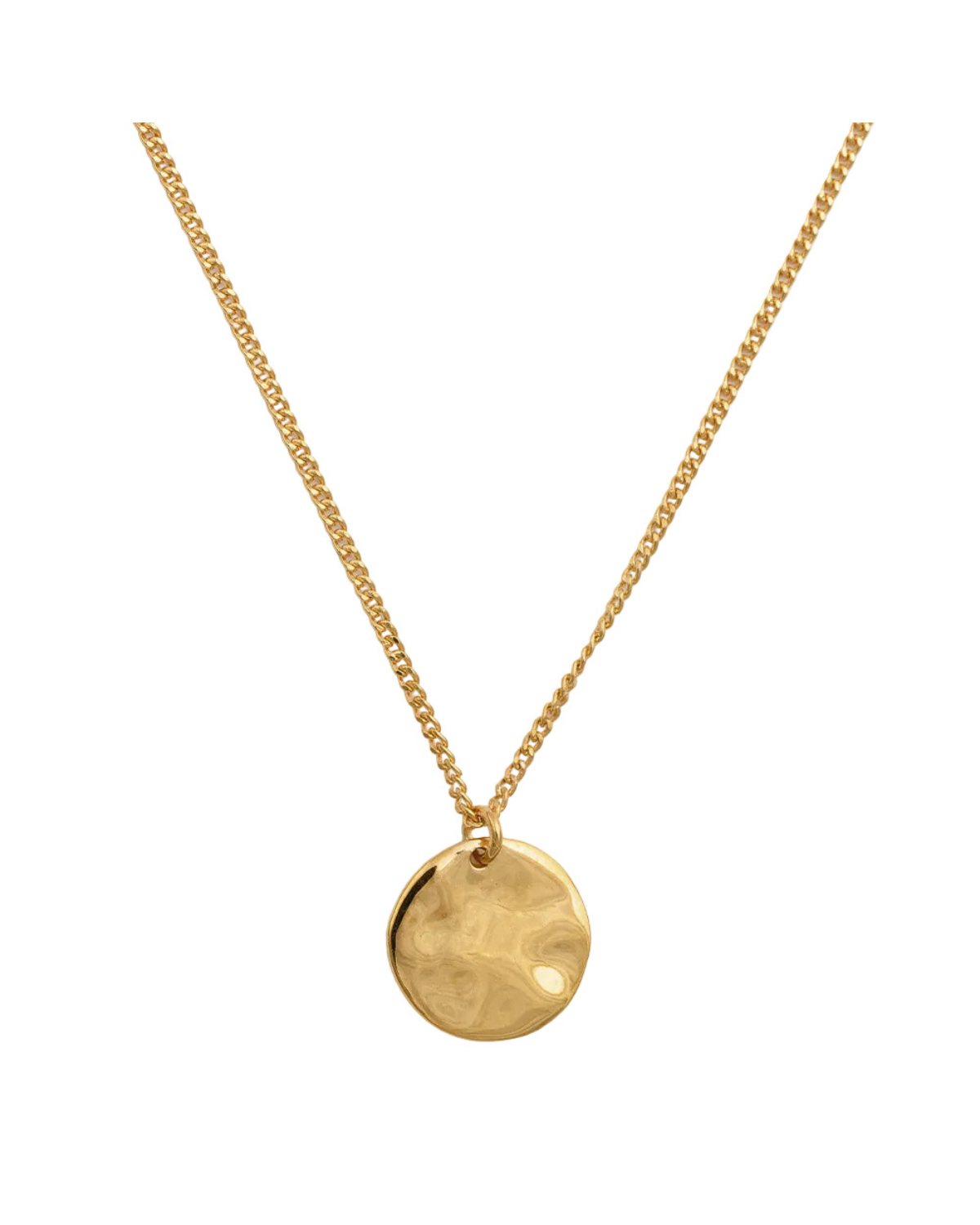 Halskette Minimalistica Hammered - gold