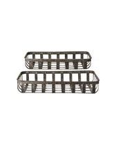Metallkorb - 2er-Set
