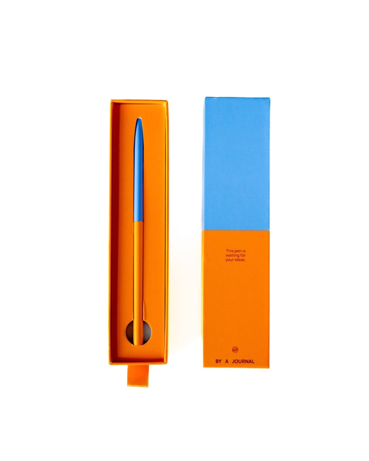 Kugelschreiber - Orange/Blau
