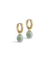 Hoops Significant Enamel - Gold/Sage