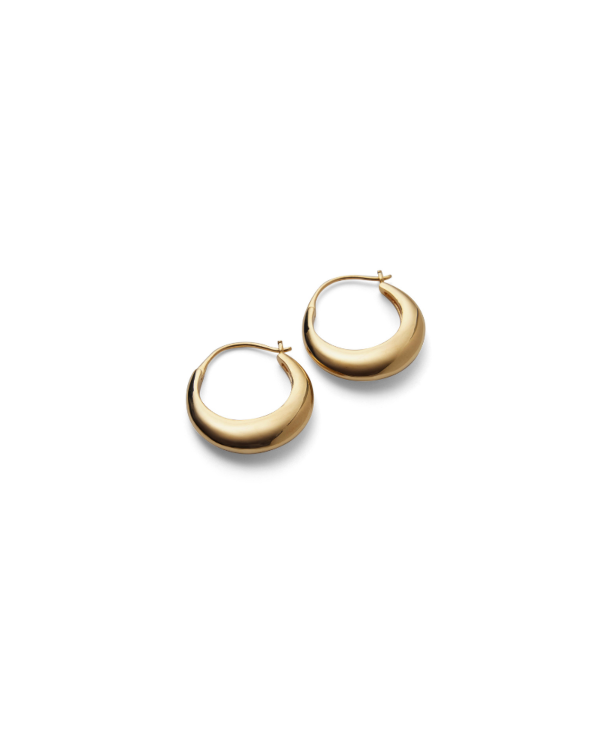 Large Atlas Ohrringe – gold