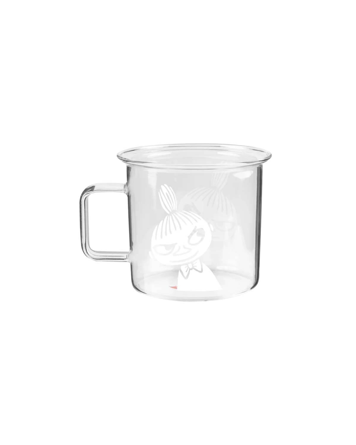Mumin Glastasse aus Borosilikatglas - Little My 350 ml