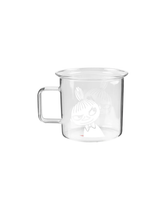 Mumin Glastasse aus Borosilikatglas - Little My 350 ml