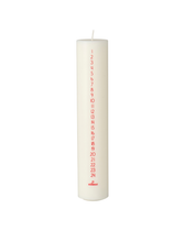 Adventskerze Celia - creme (25 cm)