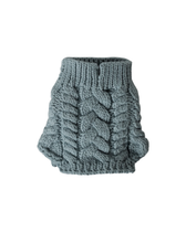 Welpen-Strickpullover - Blau