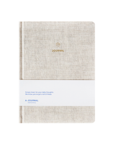 Notizbuch - Leinen / Liniert