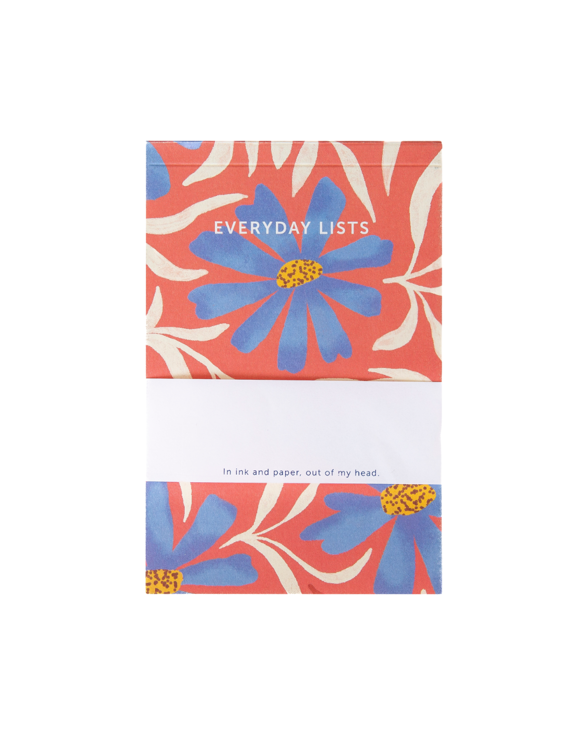 Notizblock Everyday List - Blumen