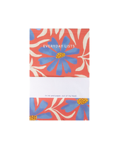 Notizblock Everyday List - Blumen