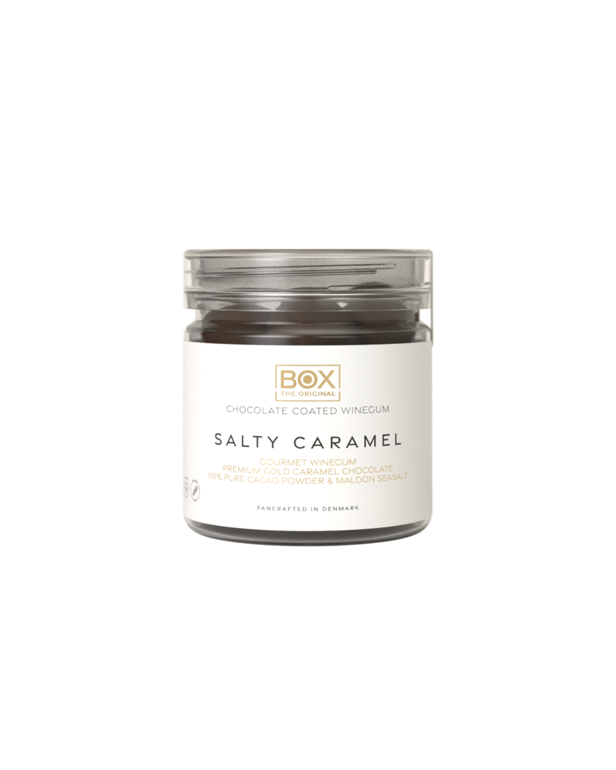 Fruchtgummi mit Schokolade – Salty Caramel 110 g