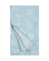 Tischdecke/Decke KESÄKUKKA - Turquoise-Rosa (145 x 180 cm)