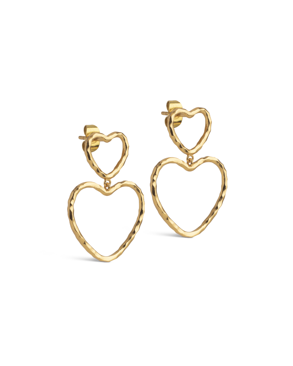 Ohrringe Organic Lovelink - Gold