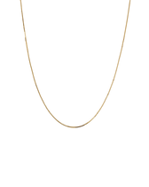 Halskette Short Box Chain - Gold