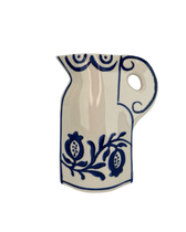 Vase Azure Pomegranate - Blau/Weiß