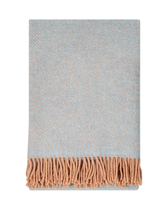 Decke ILO - Puder-Hellblau