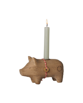 Kerzenhalter Schwein - Klein