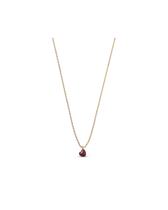 Halskette Grand Amore - Gold/Bordeaux