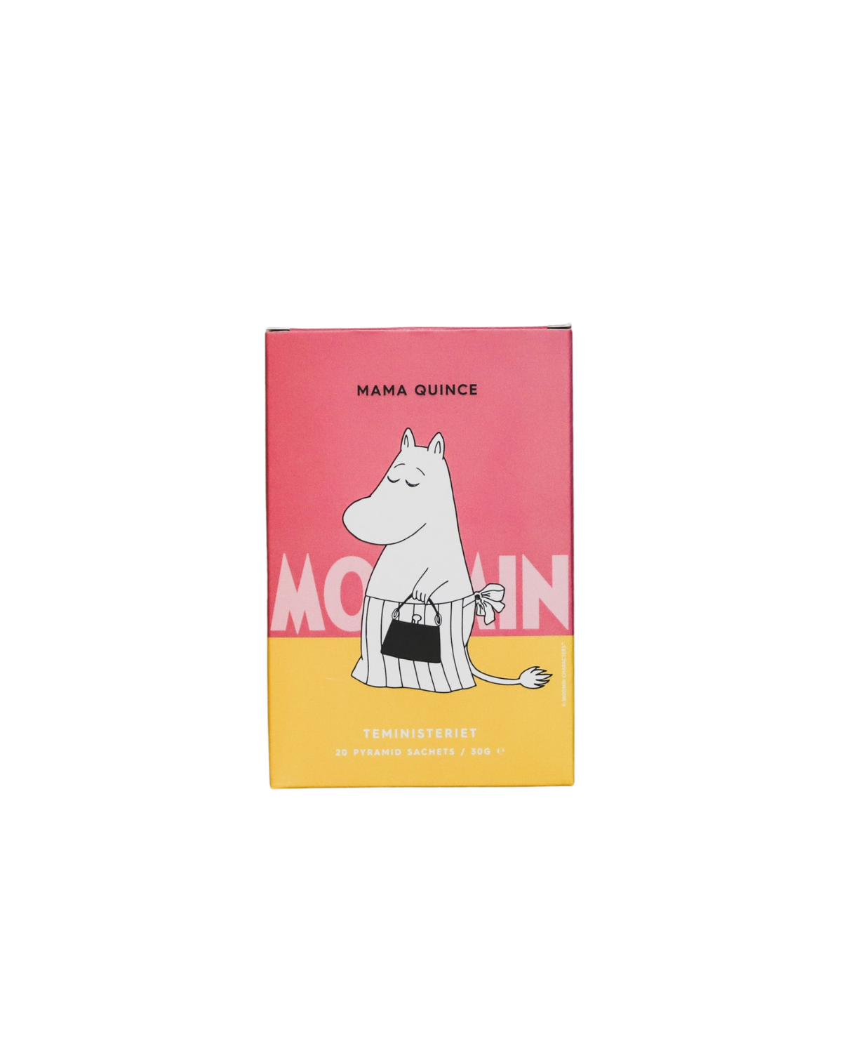 Mumin Mama Quince – Schwarztee mit Zitronenschale (Pyramidenbeutel)