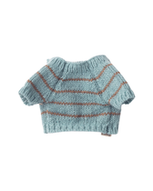 Welpen-Strickpullover Small - Dusty Blue