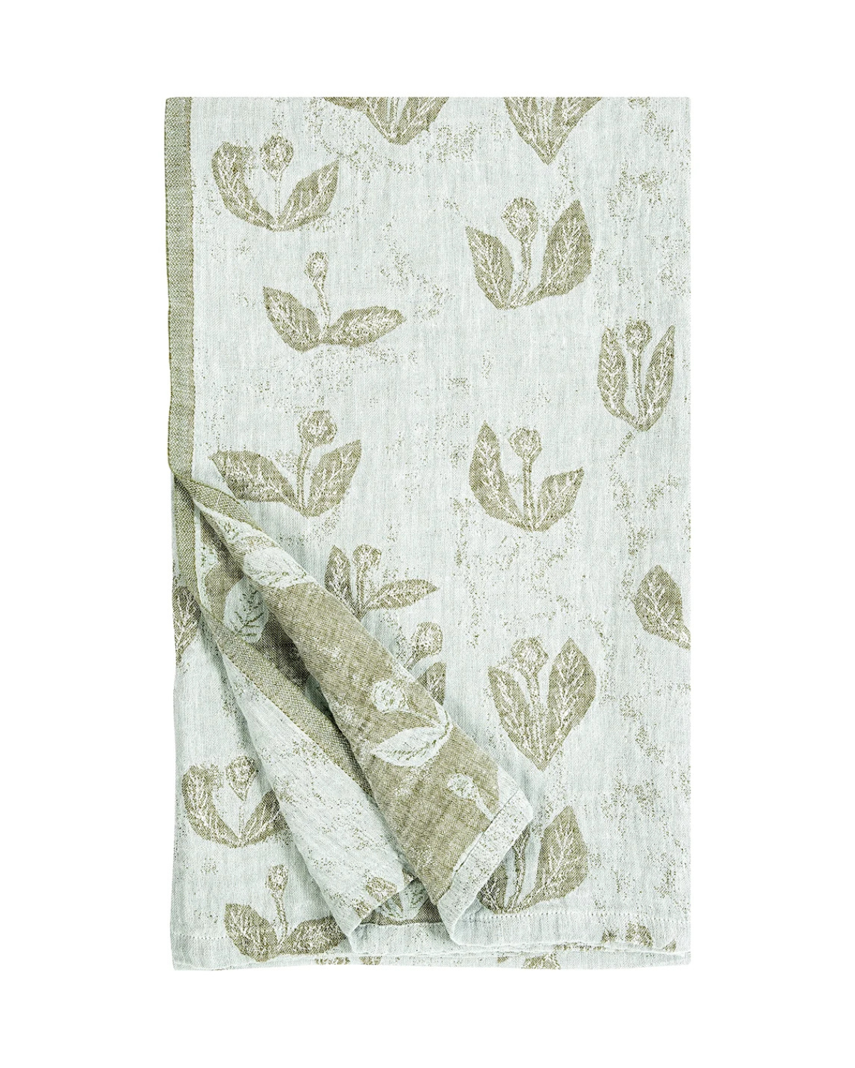 Tischdecke/Decke KESÄKUKKA - Jade-Olive (145 x 180 cm)