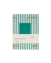 My Journal 18-Monats-Kalender 2026–2027 - Grüne Streifen