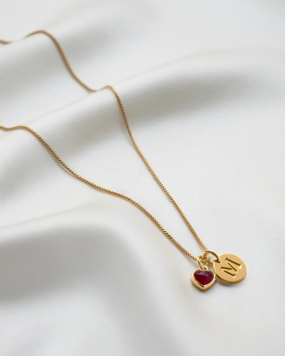 Anhänger Beloved Heart Pendant Pink Quartz - gold