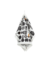 Geschirrtuch Puutarhurin parhaat - Black / Orange