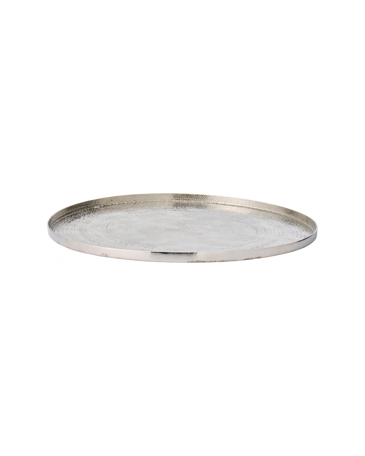 Tablett aus Aluminium - Ø 30,5 cm