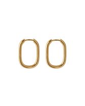 Ohrringe Soft Edge - gold